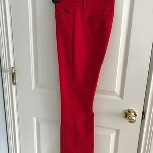 Express Editor Fire Red pants